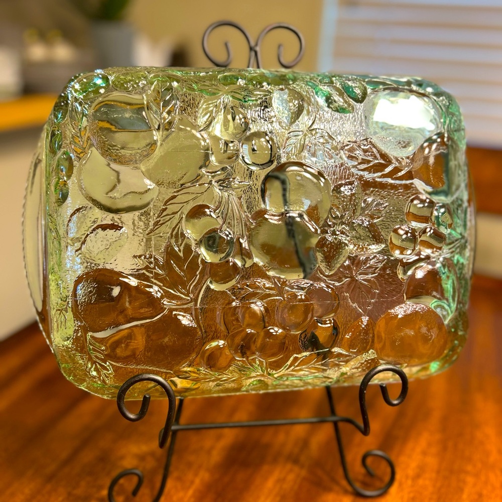 Vintage 80’s Libbey “Orchard Fruit” 9x12 Casserole Dish - Picture 4 of 10